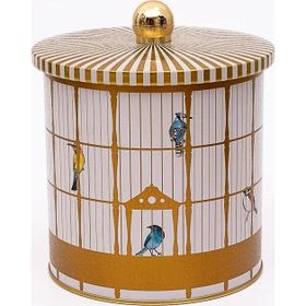 Evle Birdcage 2.4 lt Topuzlu Yuvarlak Saklama Kabı
