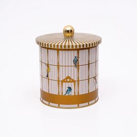 Evle Birdcage 2.4 lt Topuzlu Yuvarlak Saklama Kabı