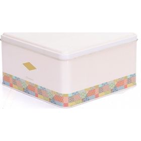 Evle EF026-58 158x158x80 mm Metal Kare Kutu