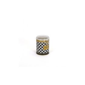 Evle EF082-17 Checkers Black_swt Home Desenli Baharatlık