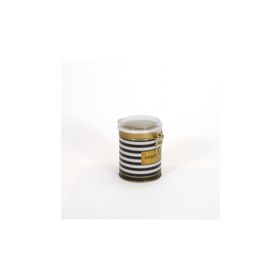 Evle EF082-45 Line Black_swt Home Desenli Baharatlık