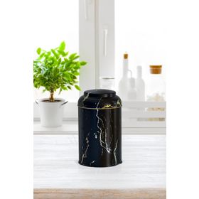 Evle EF115-50 Marble Black Desenli Baharatlık