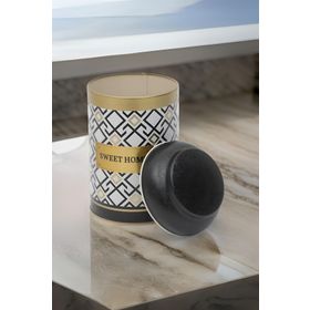 Evle EF115-X7 Turkish White Black Desenli Baharatlık
