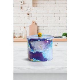 Evle EF142-F0 Metal Yuvarlak Kutu