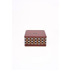 Evle ER029-T8 Circus Desenli Kare Metal Saklama Kabı