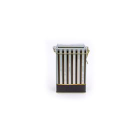 Evle ER043-1F Circus Cream Desenli Dikdörtgen Metal Saklama Kabı