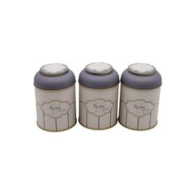Evle ERB05U6 Silindir Metal Saklama Kabı Seti
