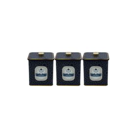 Evle ERB22V2 Kare Metal Saklama Kabı Seti