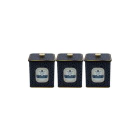Evle ERB22V2 Kare Metal Saklama Kabı Seti