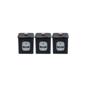 Evle ERB22V2 Kare Metal Saklama Kabı Seti