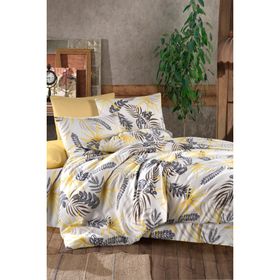 Evlen Home Collection Chery %100 Pamuk Çift Kişilik 4 Parça Nevresim Takımı