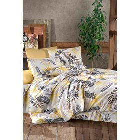 Evlen Home Collection Chery %100 Pamuk Çift Kişilik 4 Parça Nevresim Takımı