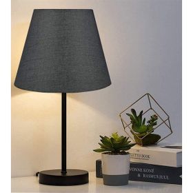 EVLight Black Tekli Metal Masa Lambası Siyah Abajur