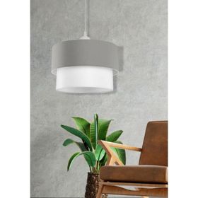 EVLight Deko Pasta Antrasit-Beyaz 25'lik Sarkıt Avize