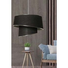 EVlight Eftelya Asimetrik Antrasit Krom Sarkıt Avize
