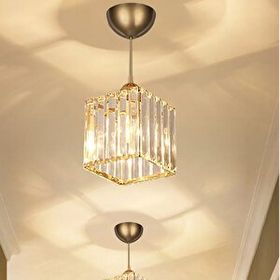 EVLight Konik Kristal Cam 2'li Modern Klasik Abajur