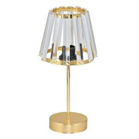 EVLight Konik Kristal Cam Tekli Modern Klasik Abajur