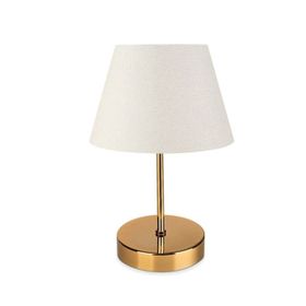 Evlight Nura Gold Beyaz Renk Abajur