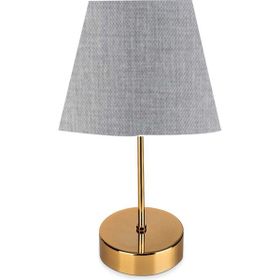 Evlight Nura Gold Gri Abajur