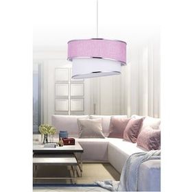 EVLight Stare Tekli Pembe Sarkıt Avize