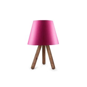 Evmodu AYD-706 Luce Ahşap Üç Ayaklı Ahşap Abajur