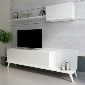 Evmonte Bahar Beyaz Beyaz Tv Ünitesi