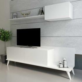 Evmonte Bahar Beyaz Beyaz Tv Ünitesi