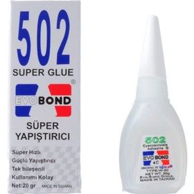 Evobond 502 20 gr Hızlı Yapıştırcı