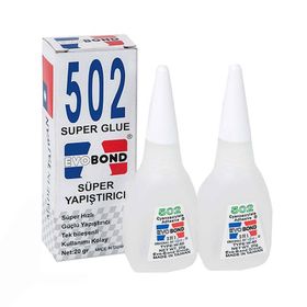 Evobond 502 2x20 gr Japon Yapıştırıcısı