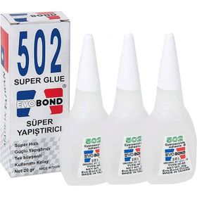 Evobond 502 3x20 gr Japon Yapıştırıcısı