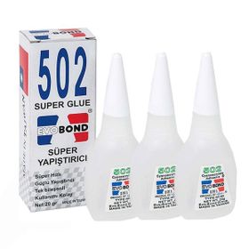 Evobond 502 3x20 gr Japon Yapıştırıcısı