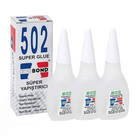 Evobond 502 3x20 gr Japon Yapıştırıcısı