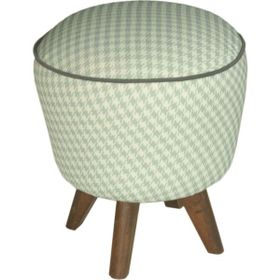 Evodeko Gri Retro Puf