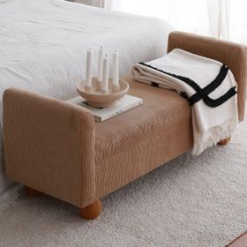 Evodeko Sandıklı Bench Kahverengi Puf