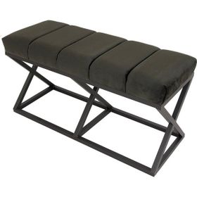 Evodeko Simsiyah Bench Puf