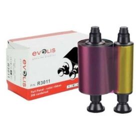 Evolis R3011 Renkli 5 Panel Ribbon