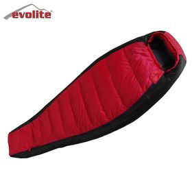 Evolite Alaska Kaz Tüyü -32ºC Kırmızı Uyku Tulumu