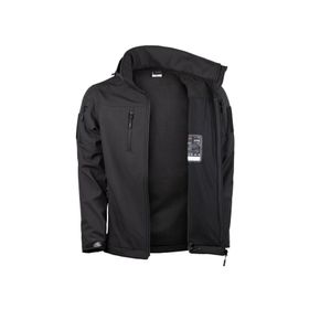 Evolite Alpha Softshell Tactical Taktik Siyah Erkek Mont