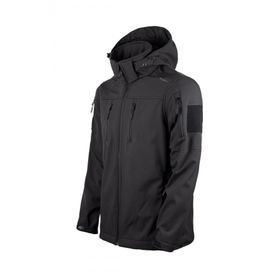 Evolite Alpha Softshell Tactical Taktik Siyah Erkek Mont