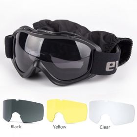 Evolite Ballistik Protector Goggle-Black Mıl-Prf Gözlük