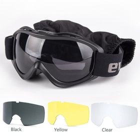 Evolite Ballistik Protector Goggle-Black Mıl-Prf Gözlük
