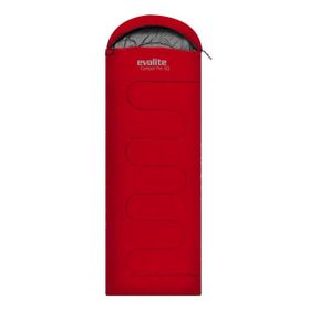 Evolite Camper Pro SQ 0 C Kare Tipi Kırmızı Sağ Uyku Tulumu