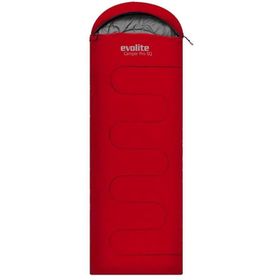Evolite Camper Pro SQ 0 C Kare Tipi Kırmızı Sağ Uyku Tulumu
