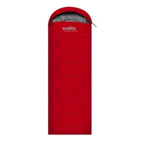 Evolite Camper Pro SQ 0 C Kare Tipi Kırmızı Sağ Uyku Tulumu