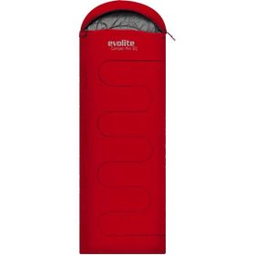 Evolite Camper Pro SQ Birleştirilebilir 2 Kişilik Kırmızı Uyku Tulumu