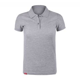 Evolite DeepRaw Gri Kadın Polo T-Shirt