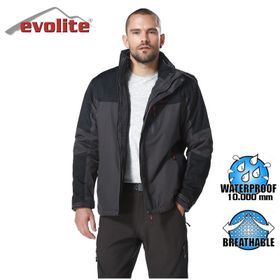 Evolite Diva Gri-Siyah Erkek 3in1 Mont