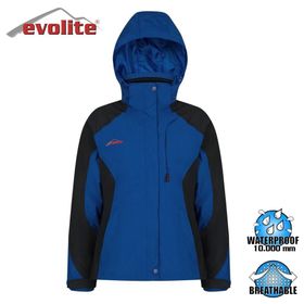 Evolite E-3115-M Diva 3in1 Mavi Siyah Kadın Mont