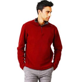 Evolite Fuga Bay Mikro Bordo Erkek Polar Sweater