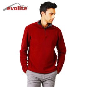 Evolite Fuga Bay Mikro Bordo Erkek Polar Sweater